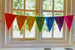 Isobel Coysh (age 3): Rainbow Bunting