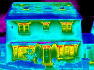 Thermal camera house image