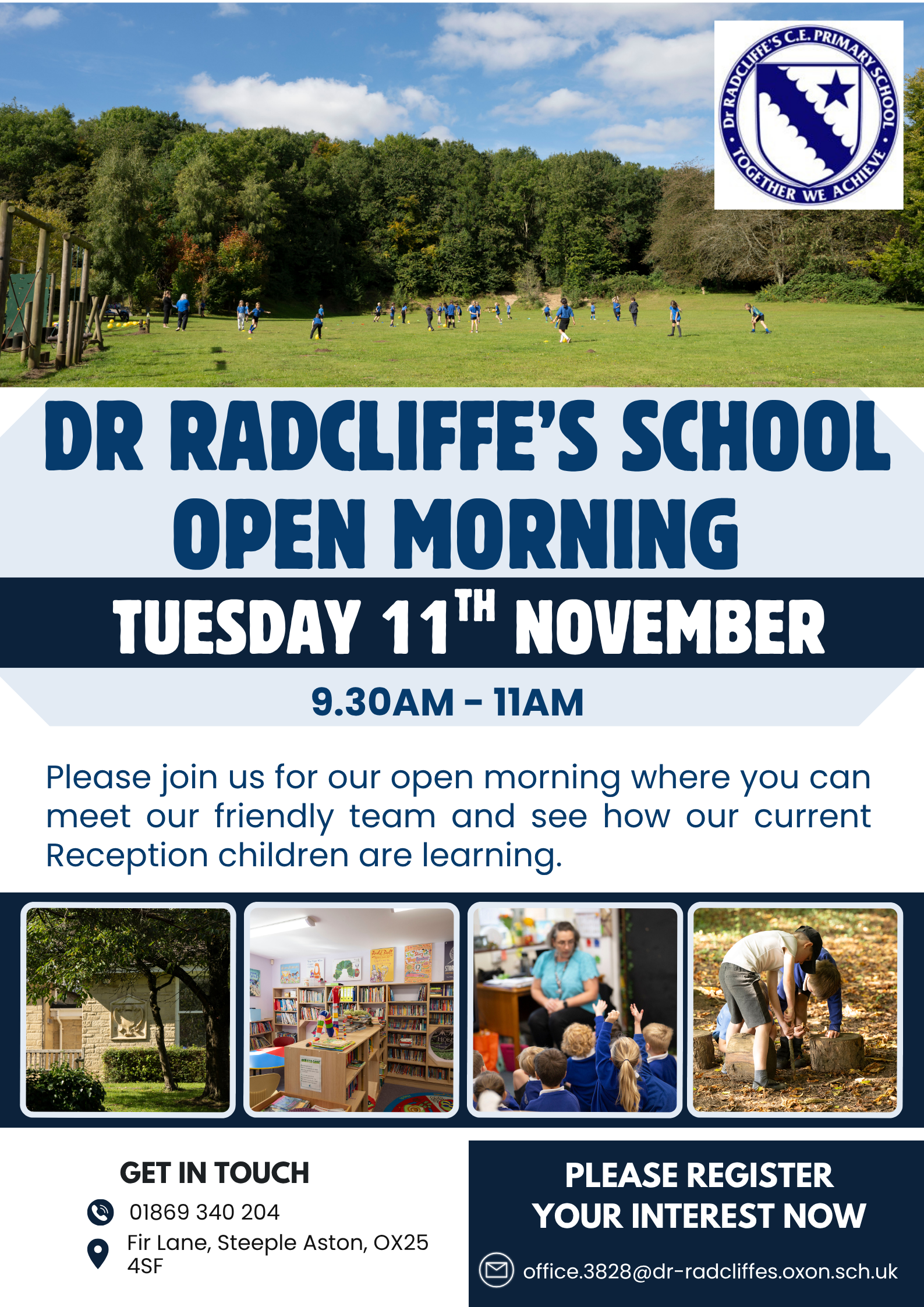 Poster for Open Morning