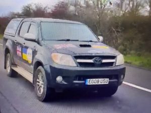 4x4 on its way to Ukraine