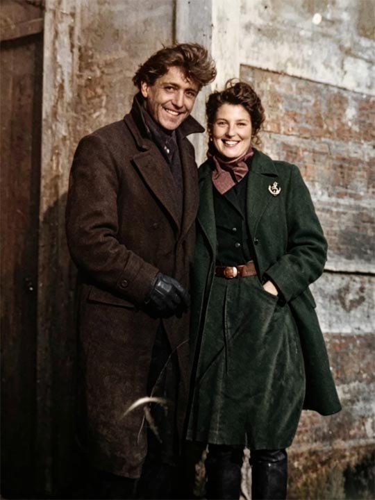 Joyce & Maurice Bedding 1945